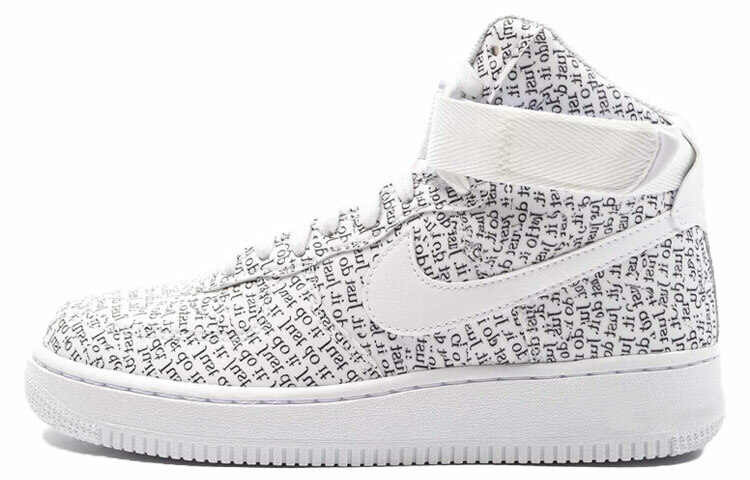 【代購】Nike Air Force 1 High Just Do It Pack White Women's