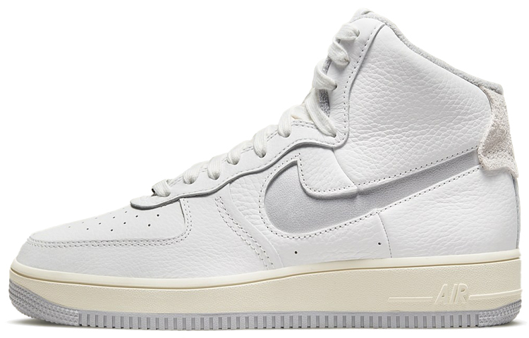 【代購】Nike Air Force 1 High Sculpt White Silver Women's