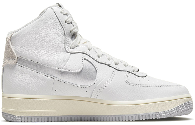 【代購】Nike Air Force 1 High Sculpt White Silver Women's