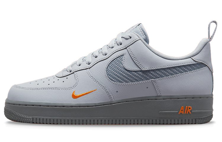 【代購】Nike Air Force 1 Low Wolf Grey Kumquat