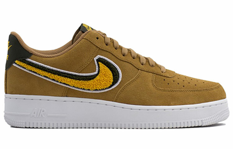 【代購】Nike Air Force 1 Low 3D Chenille Swoosh Muted Bronze