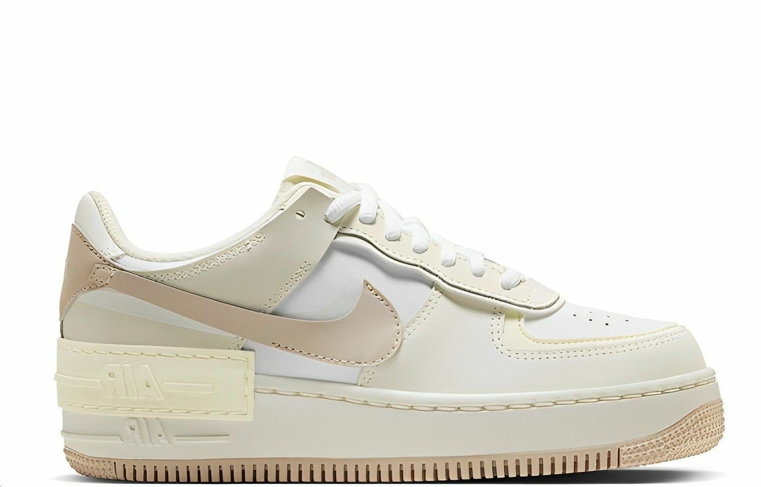 【代購】Nike Air Force 1 Shadow White Fossil Stone Women's’s
