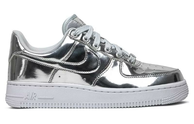 【代購】Nike Air Force 1 Low Metallic Chrome Women's