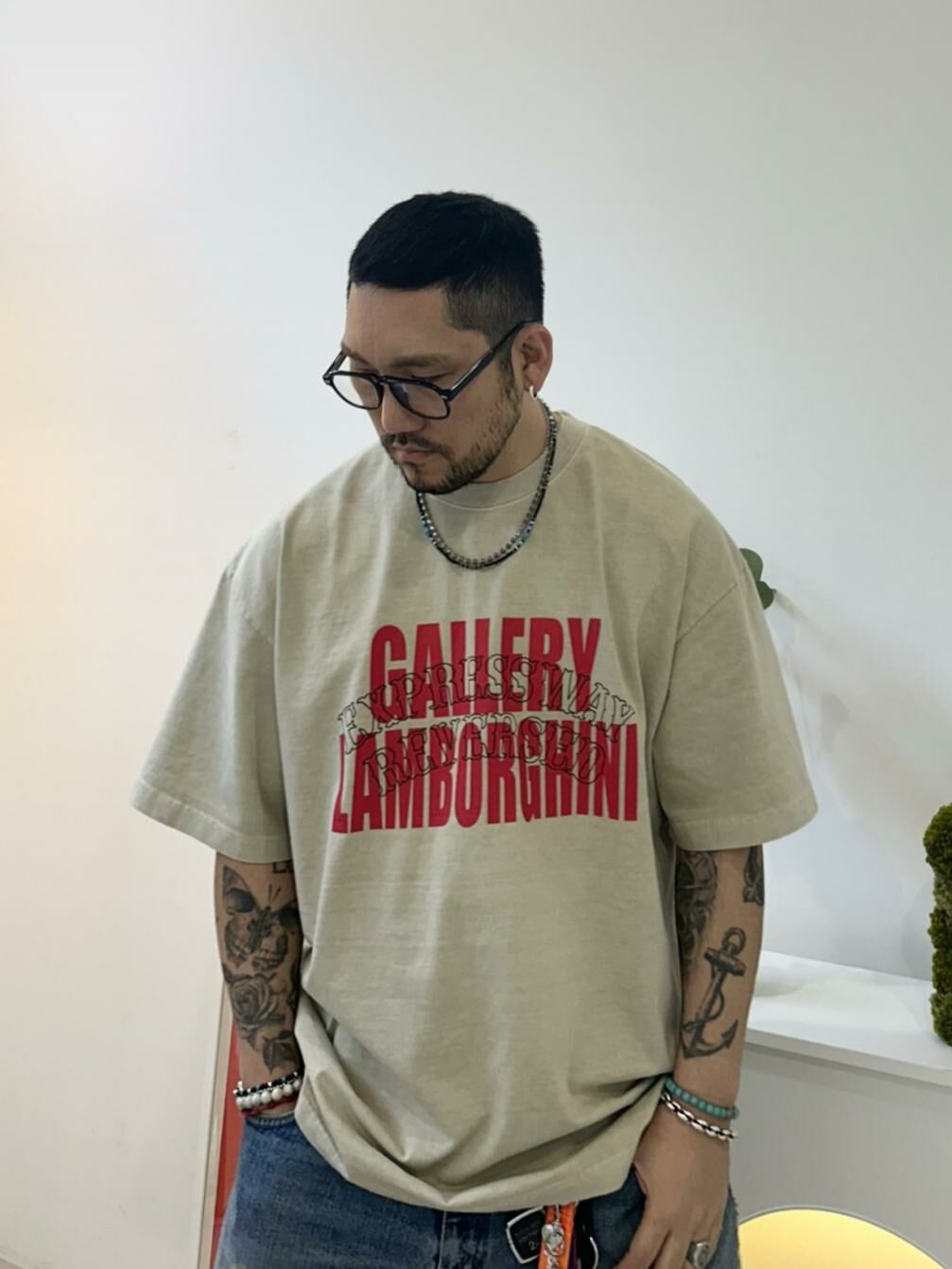 英文字短袖Tee 40324-014T