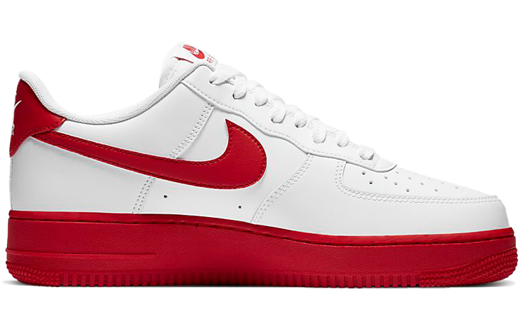 【代購】Nike Air Force 1 Low White Red Midsole