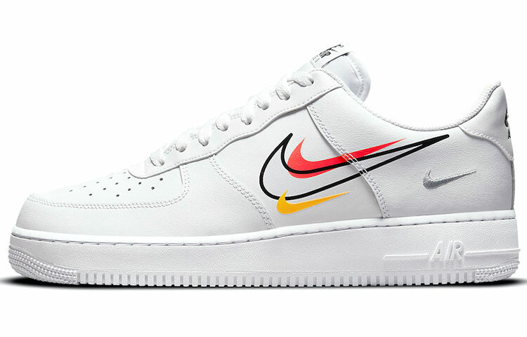 【代購】Nike Air Force 1 Low Multi Swoosh White