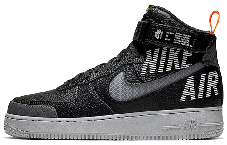 【代購】Nike Air Force 1 High Under Construction Black