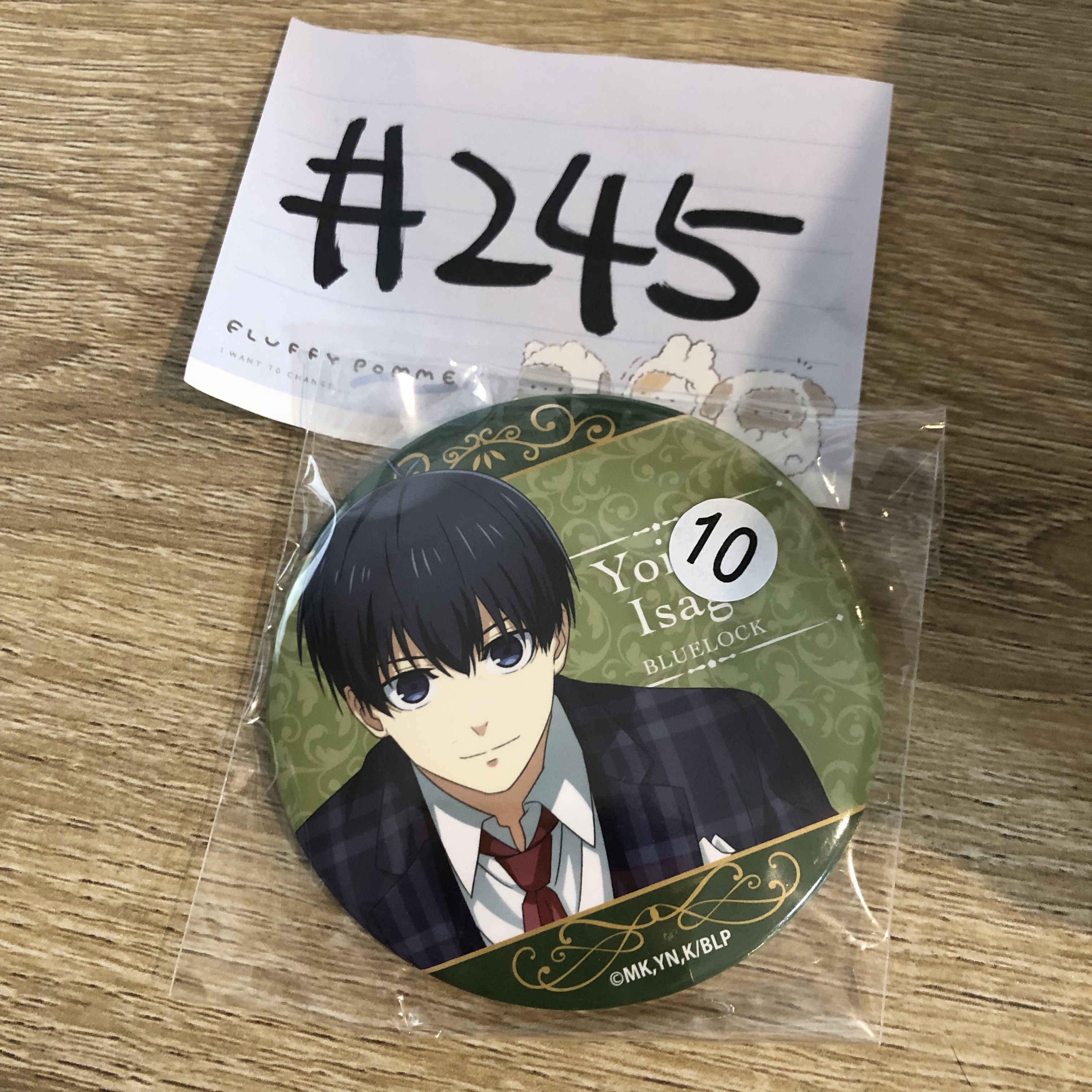 BlueLock  潔  襟章 #245