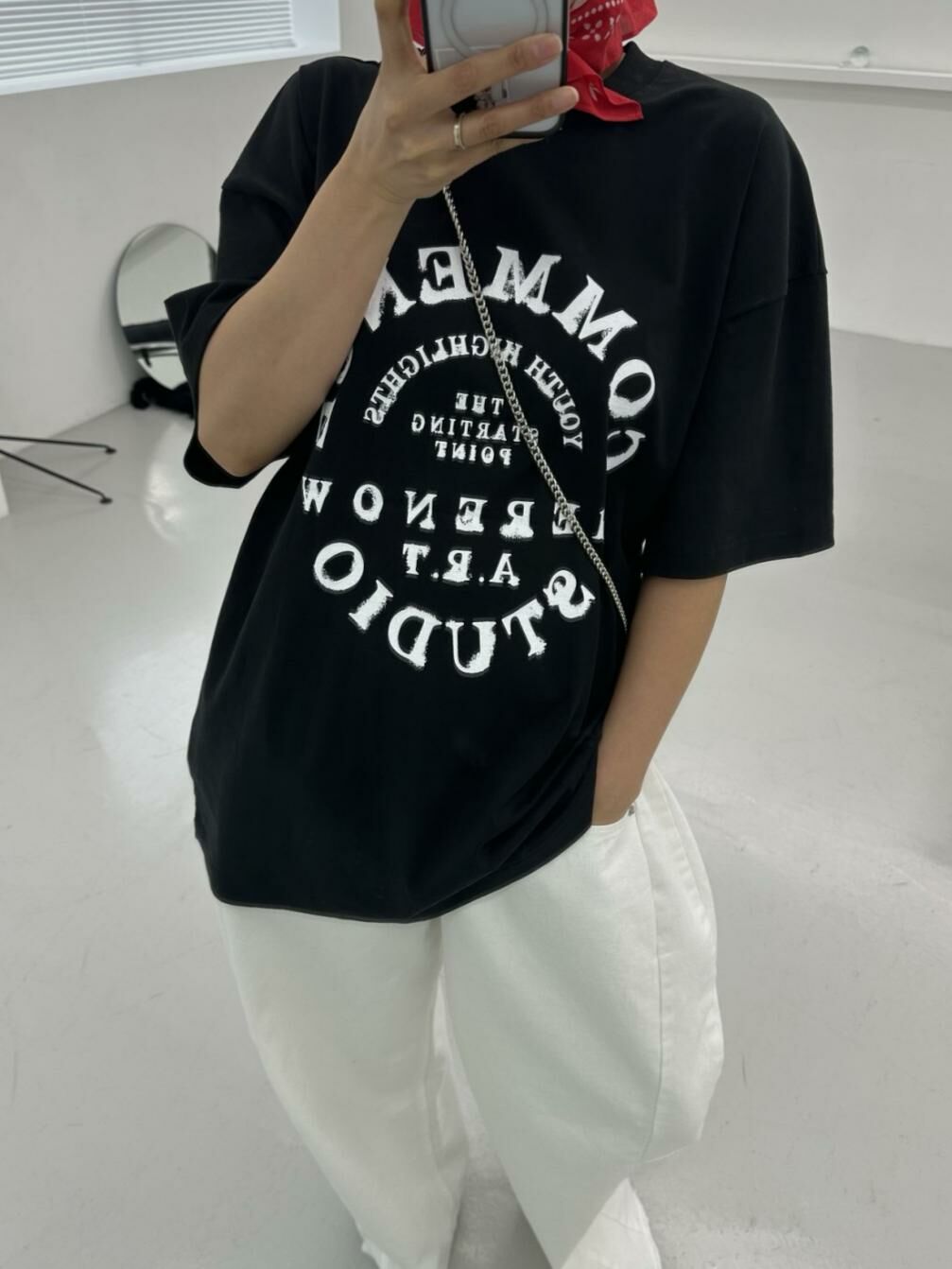 英文字短袖Tee 40324-015T