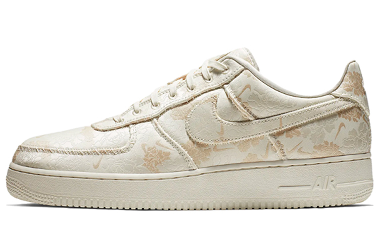 【代購】Nike Air Force 1 Low Satin Floral Pale Ivory