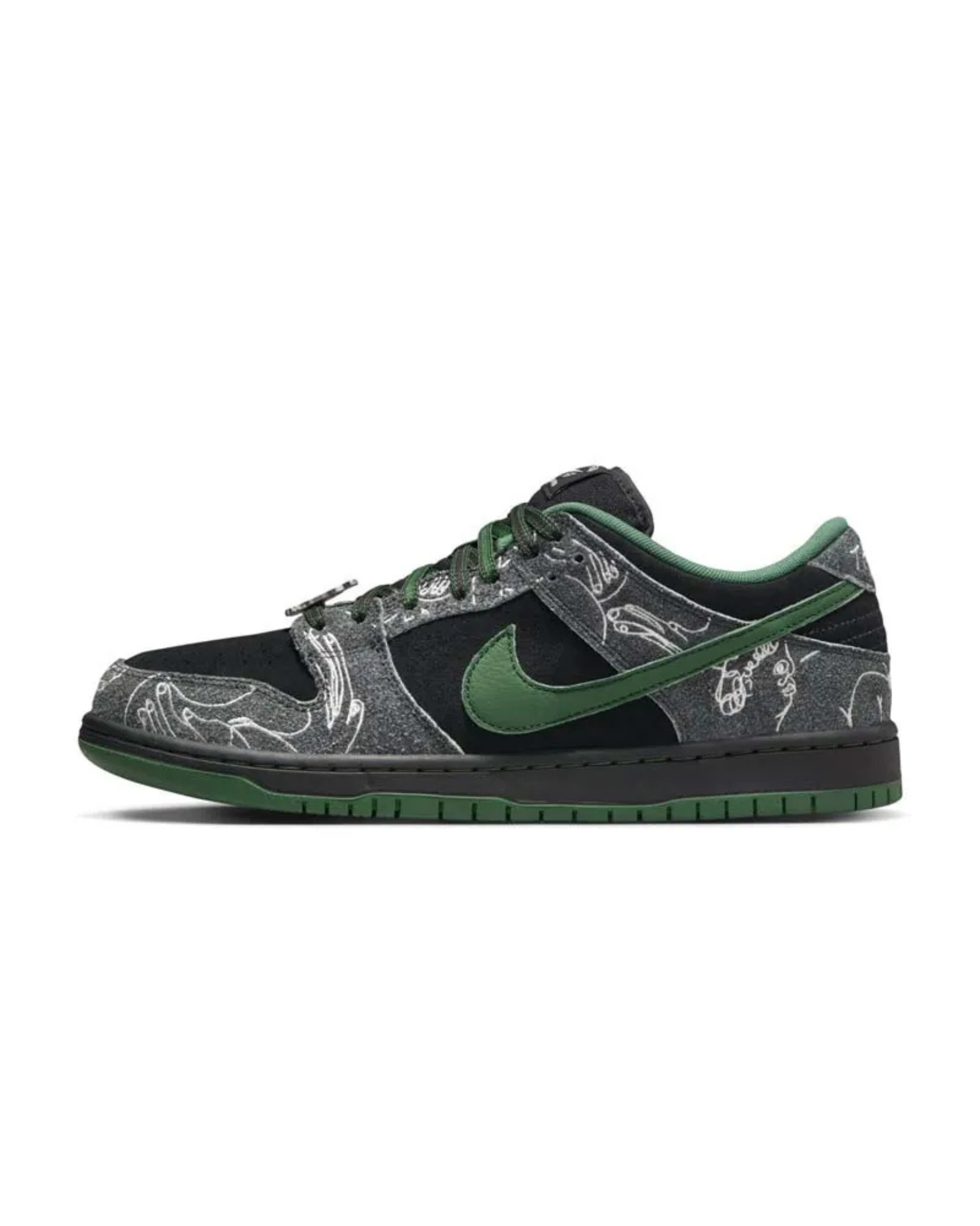"Anthracite Gorge Green" 聯名款 菸煤綠 男鞋 HF7743-001