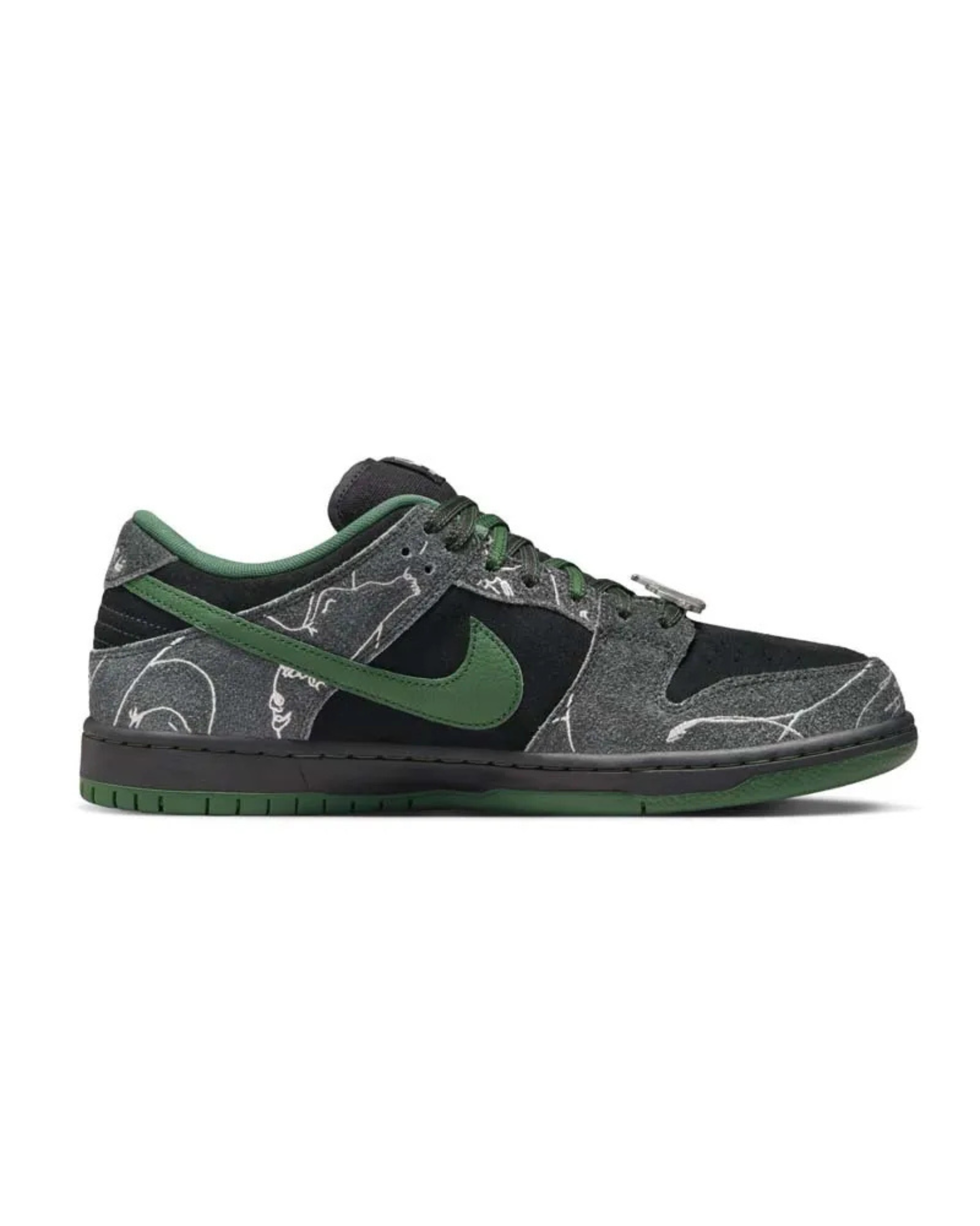 "Anthracite Gorge Green" 聯名款 菸煤綠 男鞋 HF7743-001