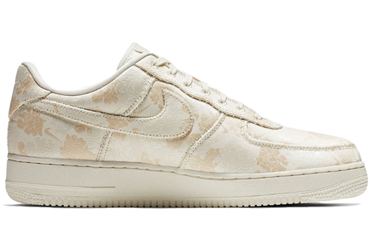 【代購】Nike Air Force 1 Low Satin Floral Pale Ivory