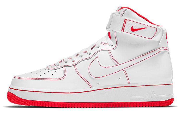 【代購】Nike Air Force 1 High '07 White University Red