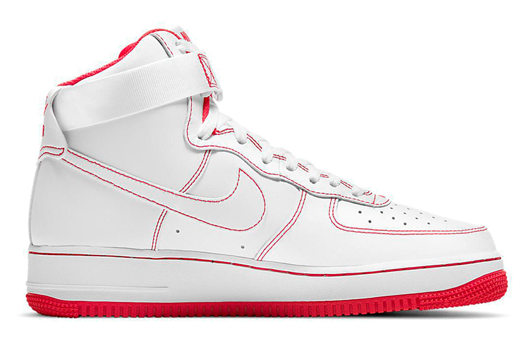 【代購】Nike Air Force 1 High '07 White University Red