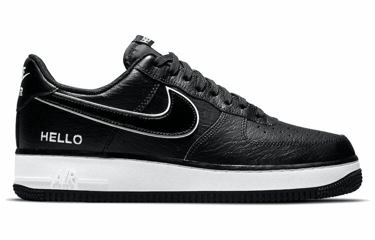 【代購】Nike Air Force 1 Low '07 Lx Hello Black