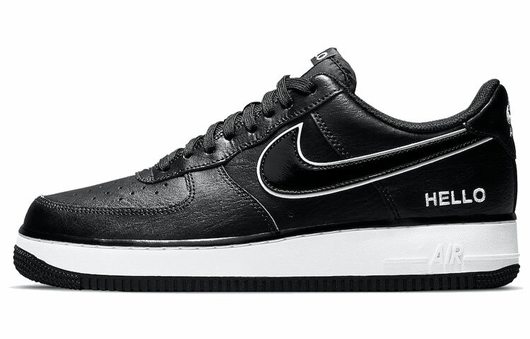 【代購】Nike Air Force 1 Low '07 Lx Hello Black