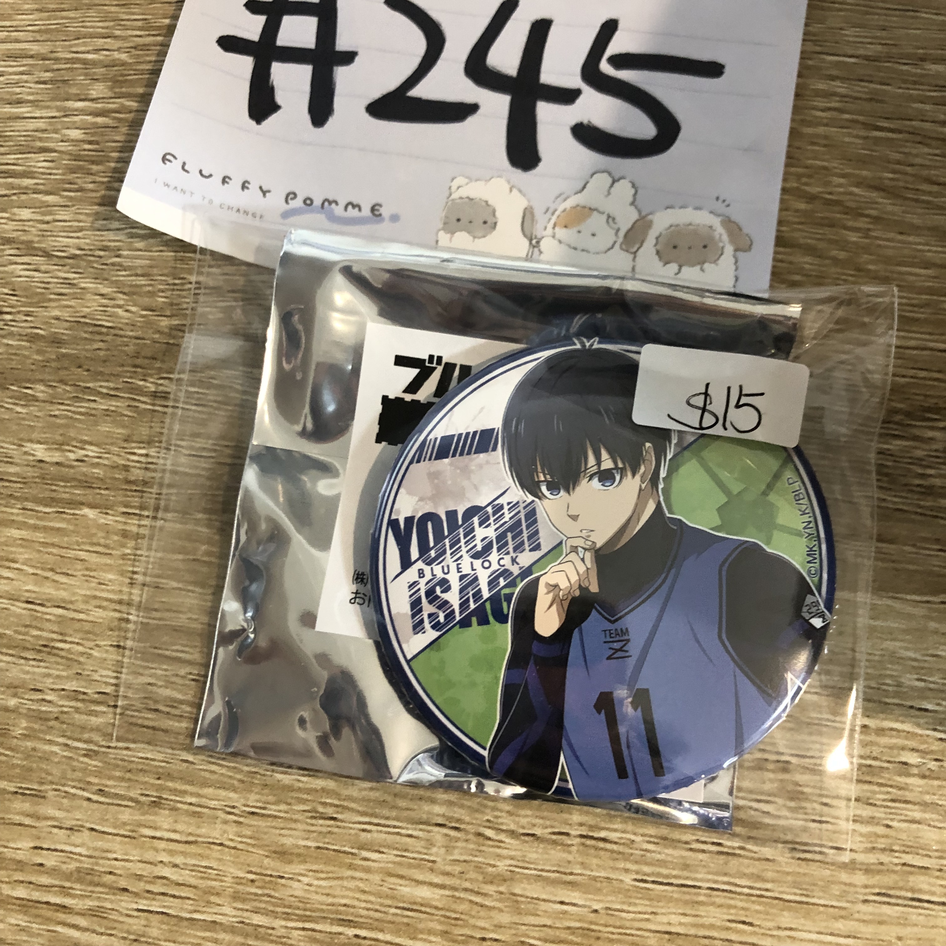 BlueLock  潔 襟章 #245