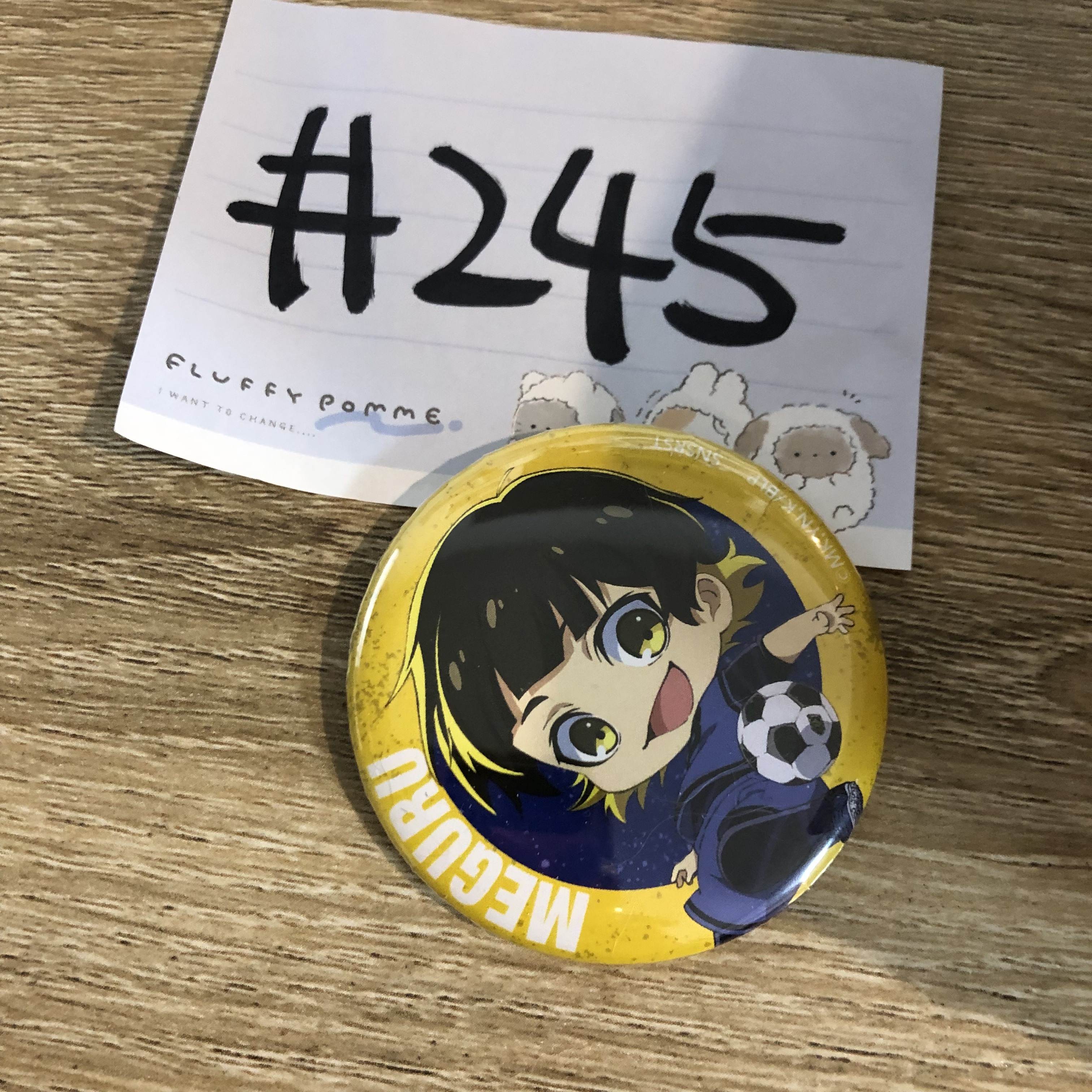 BlueLock  蜂樂  襟章 #245