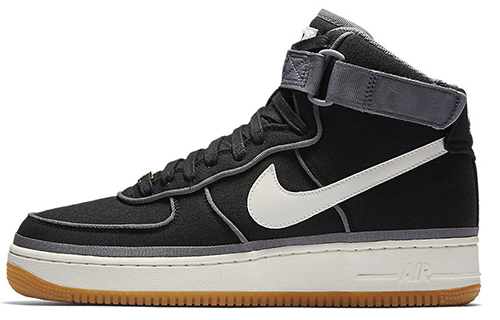 【代購】Nike Air Force 1 High '07 LV8 Black Sail Team Orange