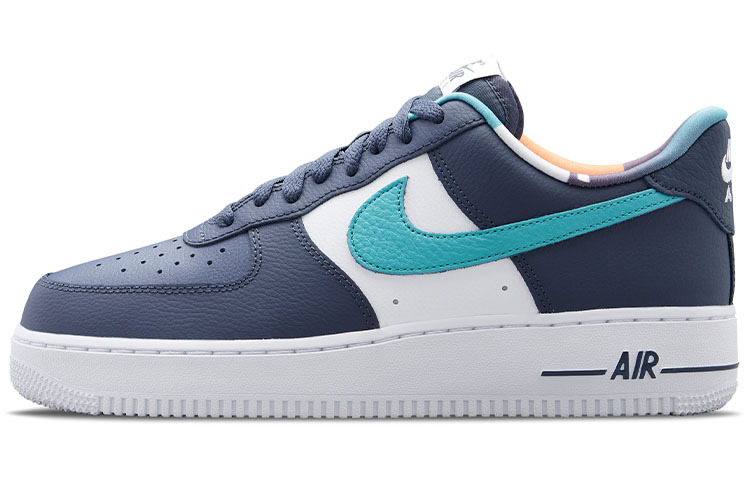 【代購】Nike Air Force 1 Low '07 LV8 Emb Thunder Blue Washed Teal