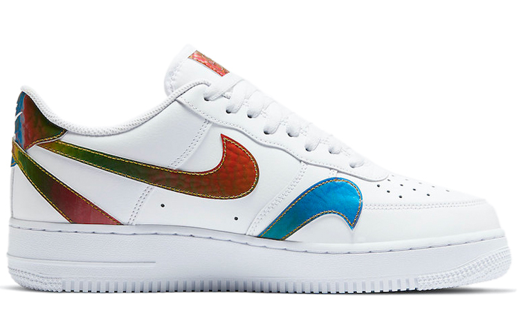 【代購】Nike Air Force 1 Low Misplaced Swooshes White Multi