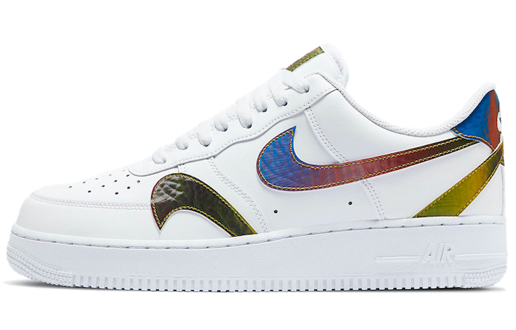 【代購】Nike Air Force 1 Low Misplaced Swooshes White Multi