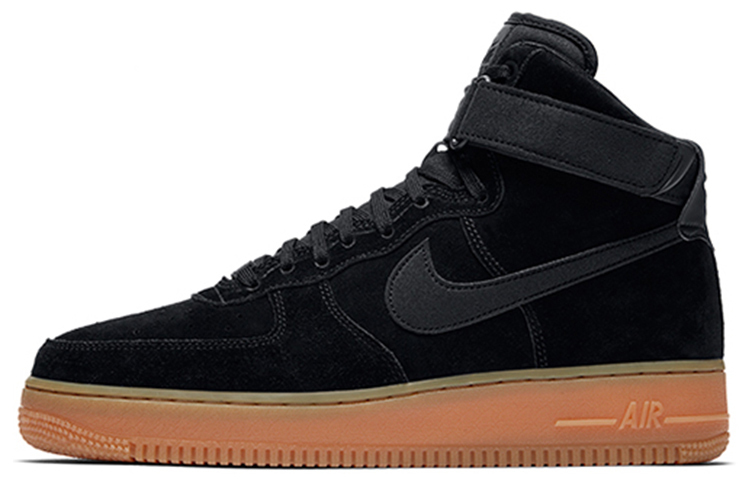 【代購】Nike Air Force 1 High '07 LV8 Suede Black Gum Medium Brown