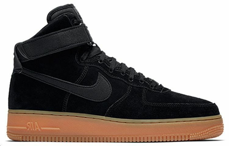 【代購】Nike Air Force 1 High '07 LV8 Suede Black Gum Medium Brown