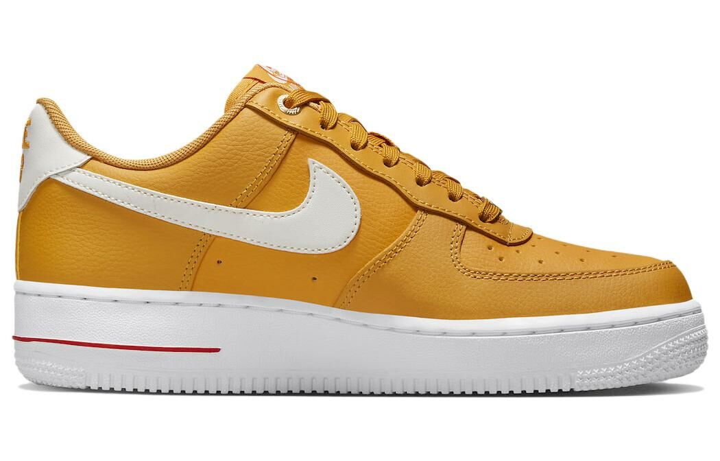 【代購】Nike Air Force 1 Low '07 Se 40th Anniversary Yellow Ochre Mini Swoosh Women's