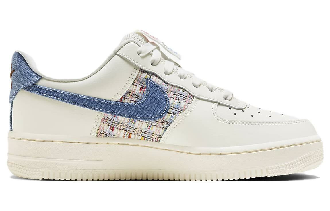 【代購】Nike Air Force 1 Low '07 Lx Denim Swoosh Boucle Women's