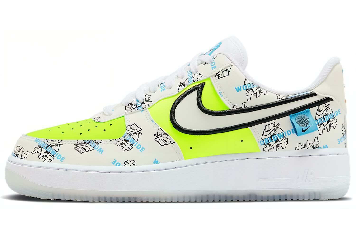 【代購】Nike Air Force 1 Low Worldwide Katakana White