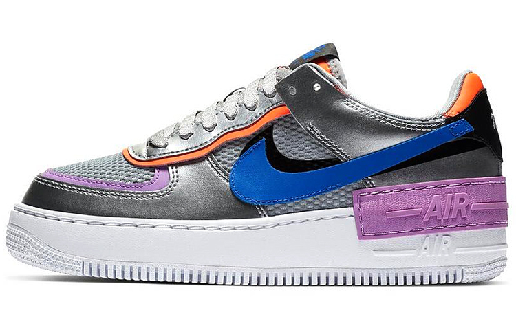 【代購】Nike Air Force 1 Low Shadow Metallic Silver Women's
