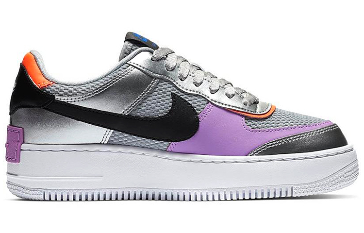 【代購】Nike Air Force 1 Low Shadow Metallic Silver Women's