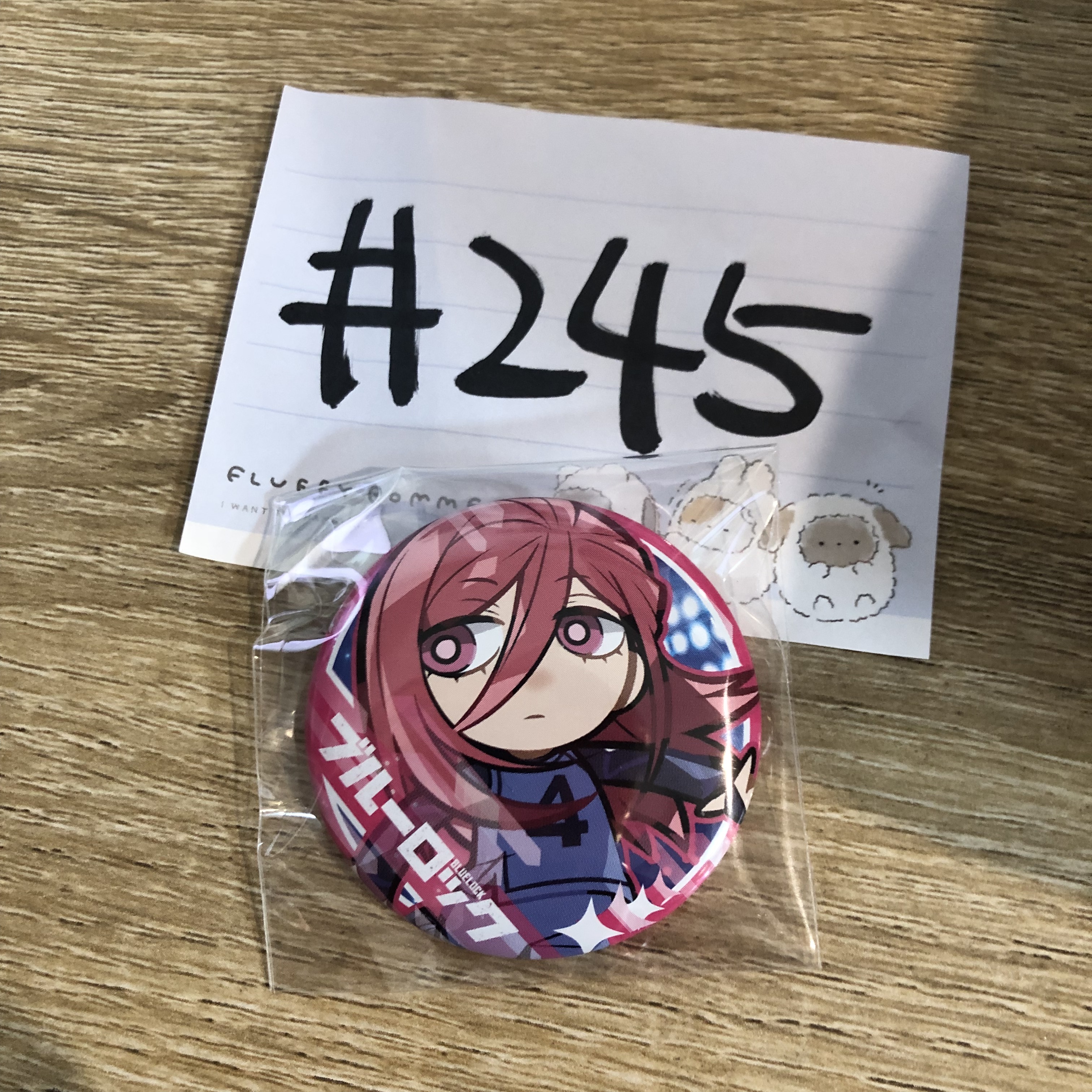 BlueLock  千切 襟章 #245