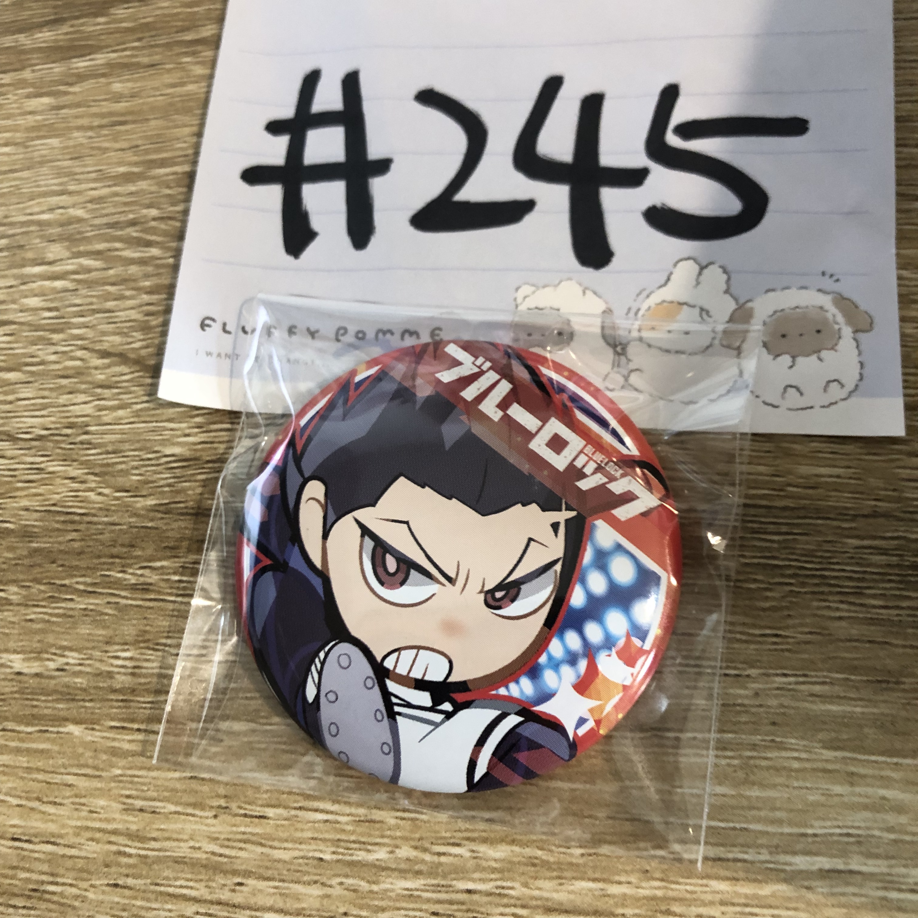 BlueLock  馬狼 襟章 #245