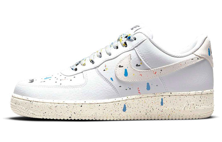 【代購】Nike Air Force 1 Low '07 LV8 Paint Splatter White