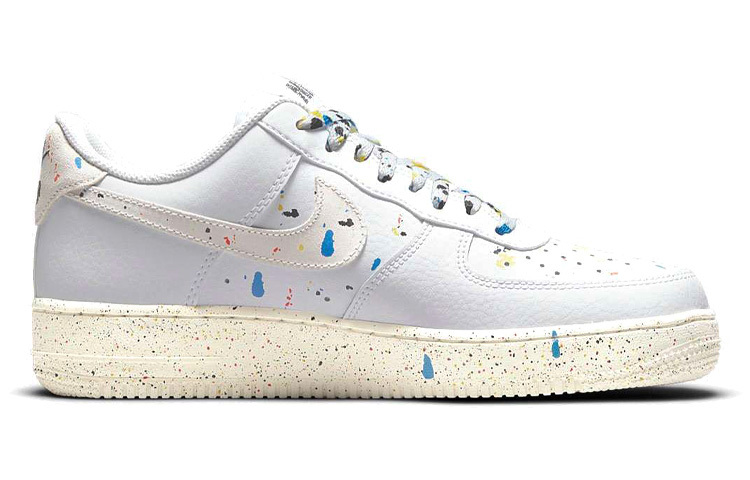 【代購】Nike Air Force 1 Low '07 LV8 Paint Splatter White