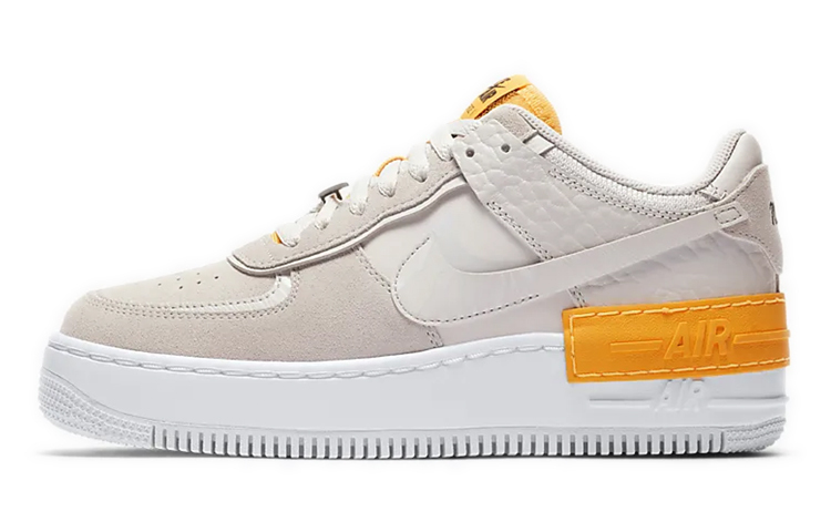 【代購】Nike Air Force 1 Low Shadow Vast Grey Laser Orange Women's
