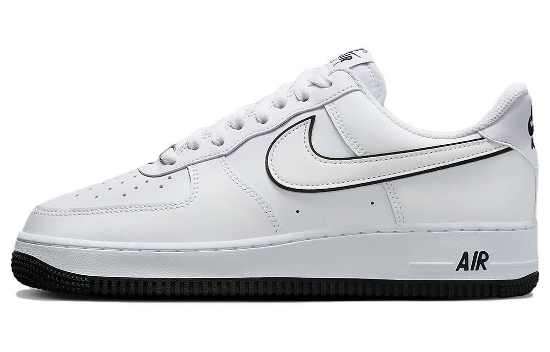 【代購】Nike Air Force 1 '07 Low White Black Outline Swoosh