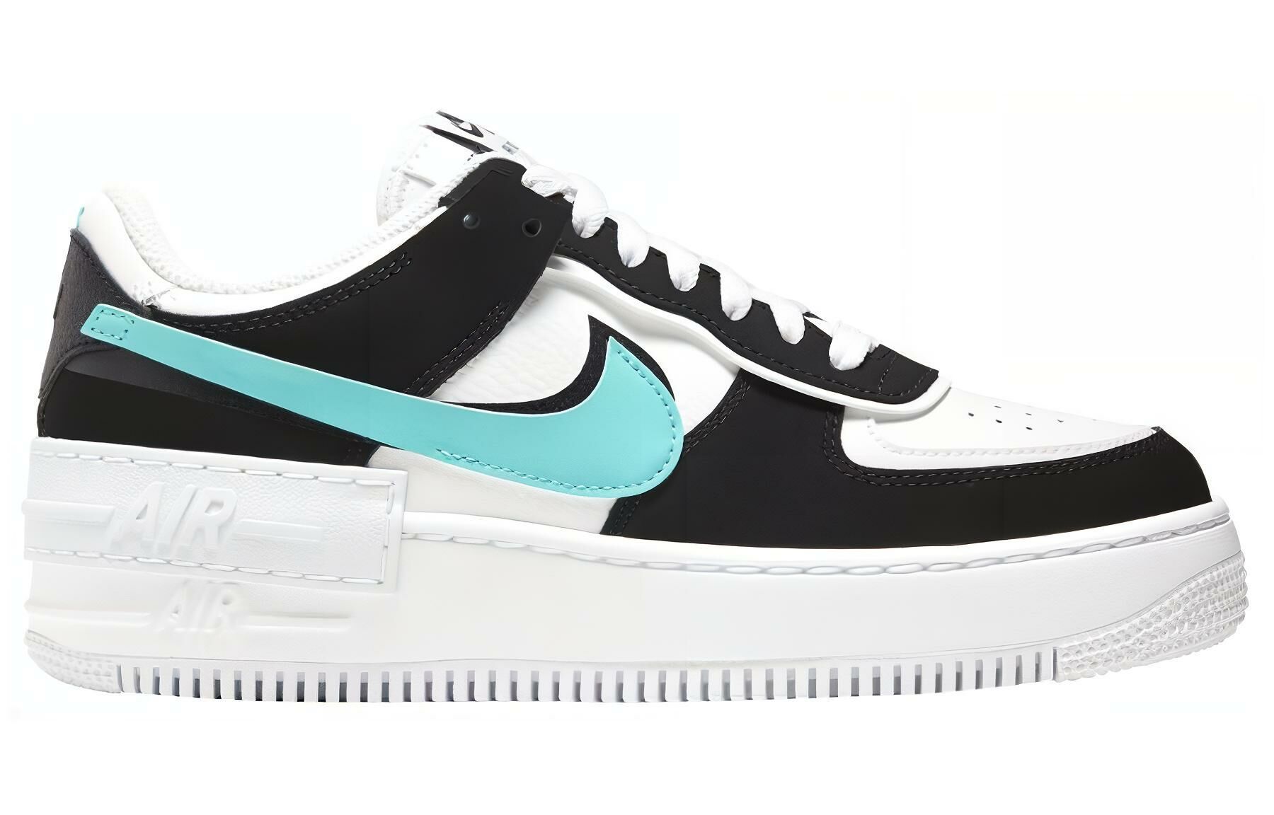 【代購】Nike Air Force 1 Low Shadow White Black Aurora Women's
