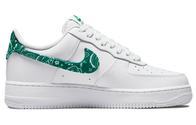 【代購】Nike Air Force 1 Low '07 Essential White Green Paisley Women's
