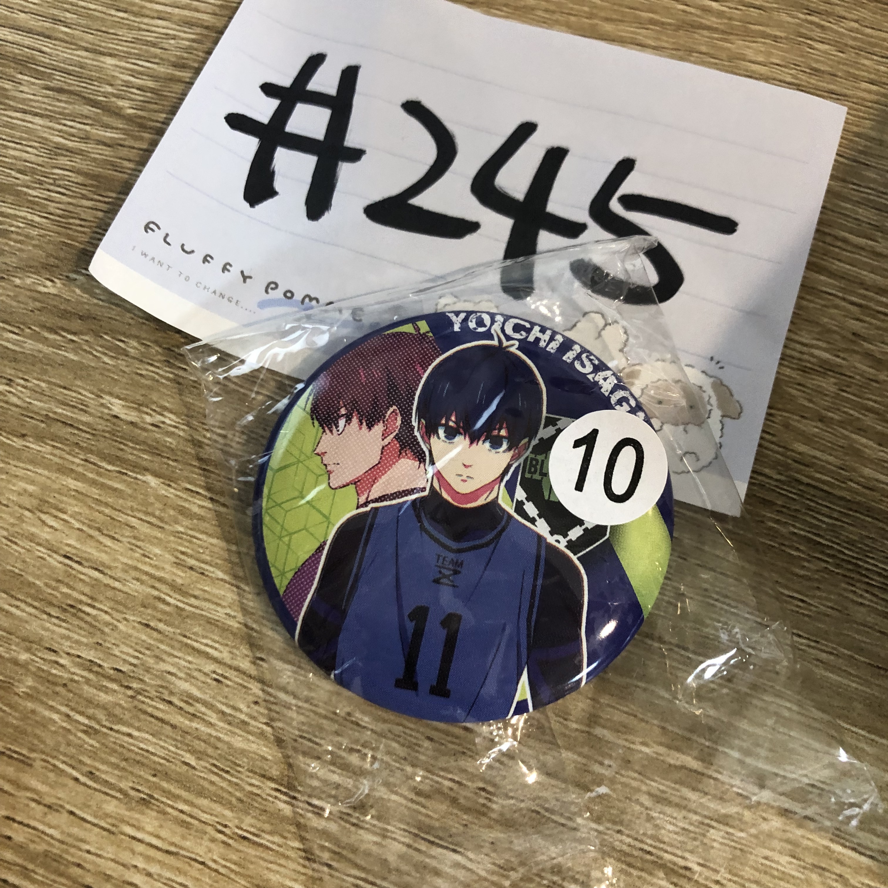 BlueLock 潔 襟章 #245