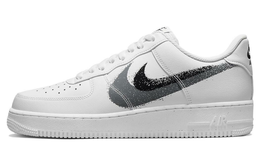 【代購】Nike Air Force 1 Low '07 Spray Paint Swoosh White Black Grey