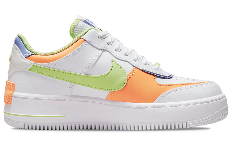 【代購】Nike Air Force 1 Low Shadow White Peach Cream Lime Women's