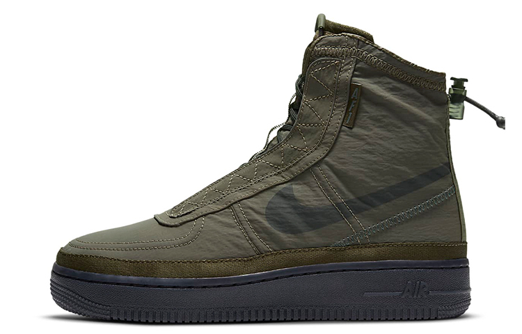 【代購】Nike Air Force 1 High Shell Cargo Khaki Women's