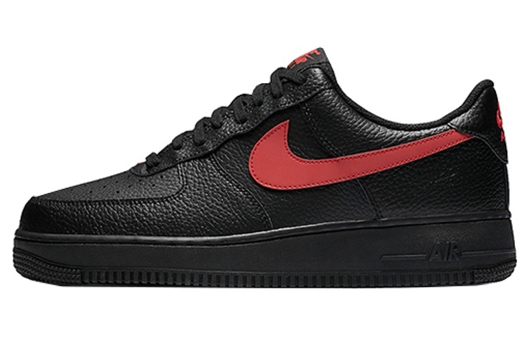 【代購】Nike Air Force 1 Low Black University Red
