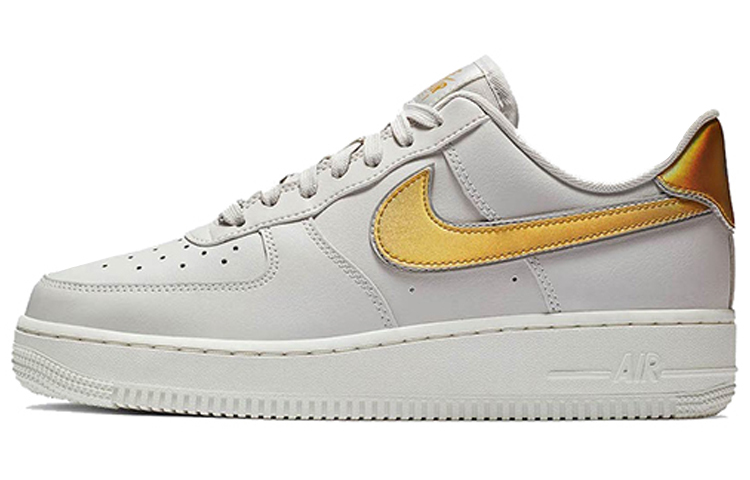 【代購】Nike Air Force 1 Low Metallic Platinum Metallic Gold Women's