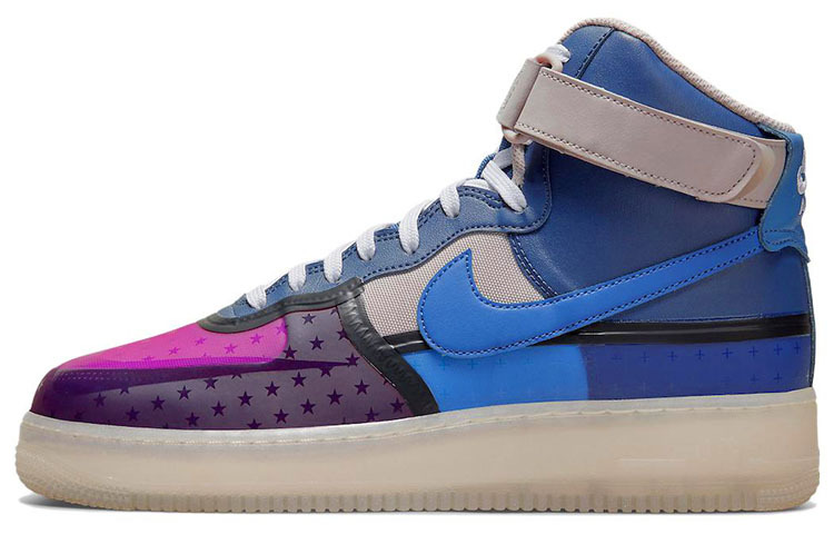 【代購】Nike Air Force 1 High '07 Premium Thunder Blue Pink Prime