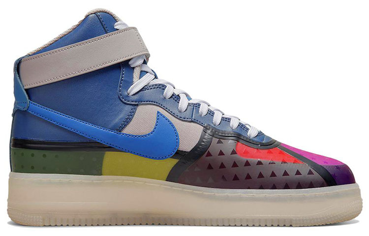 【代購】Nike Air Force 1 High '07 Premium Thunder Blue Pink Prime